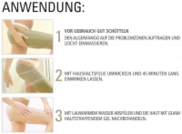 GUAM Intensiv-Algenfango gegen hartnäckige Cellulite | 1 kg straffende Körperpackung für reife Haut (700-3)